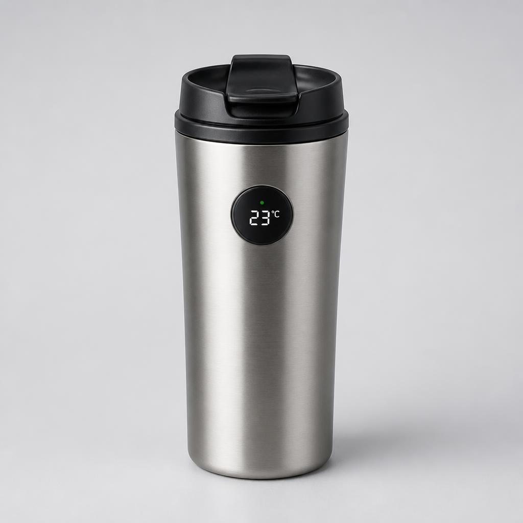 AuraCup Temperature Display Tumbler